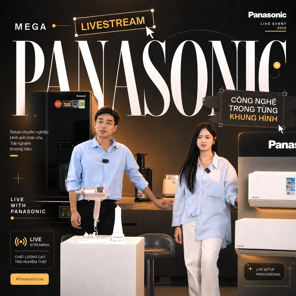 Recap livestream Panasonic Mega Live Event 2025